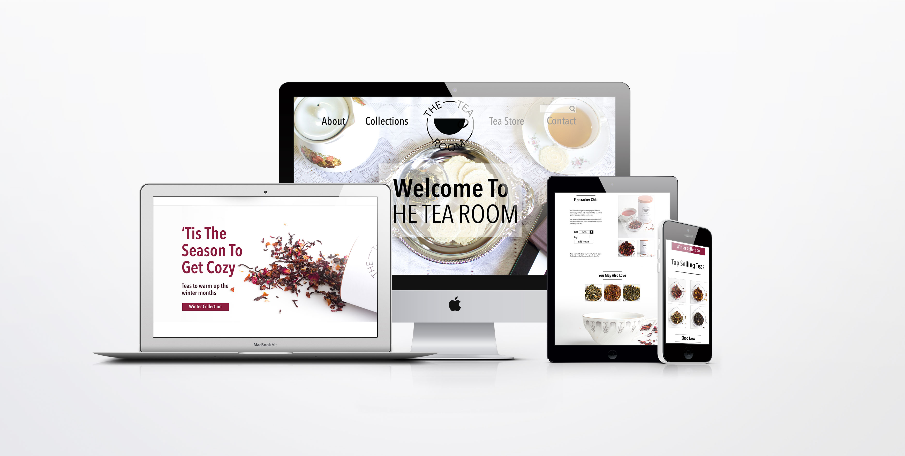 The Tea Room, Responsive Design